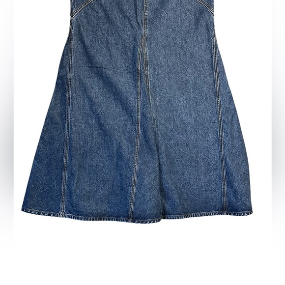 Zimmermann Luminosity Denim Maxi Skirt NWT Size 12 - Picture 7 of 12